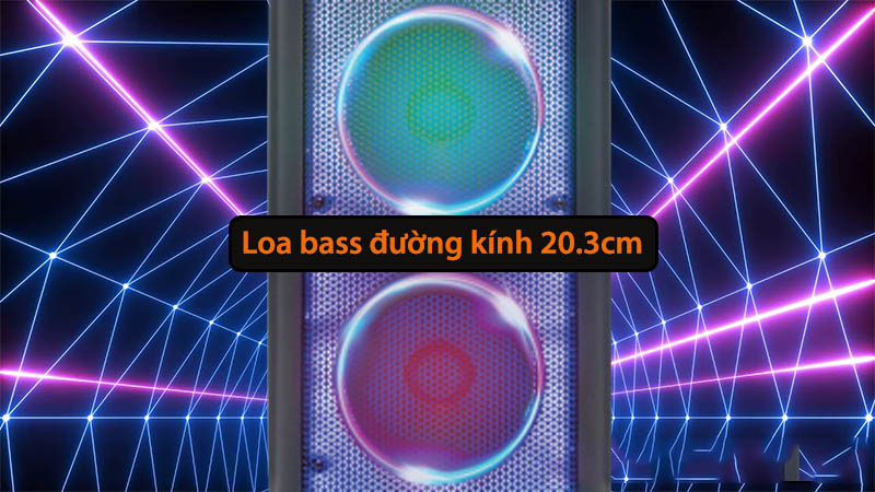 cấu hình của Loa Boston Acoustics Partybox BA-802PB