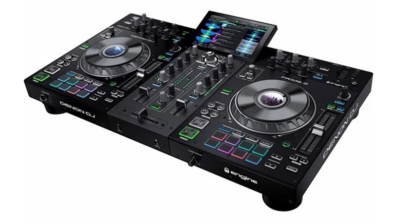 Bàn DJ Denon Prime 2 thiết kế 