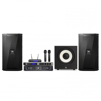 Dàn Karaoke JBL DLA12 ( jbl KPS 2 , vang jbl kx180, đẩy crown kvs 500, micro jbl vm300 , sub JBL Stage A12P)