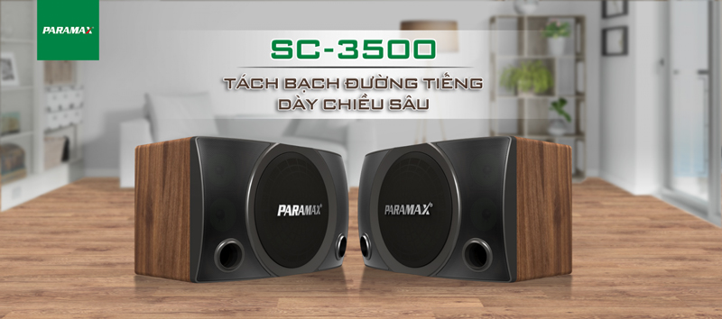 cấu hình của Loa karaoke Paramax SC 3500