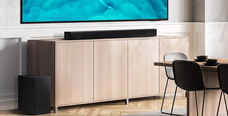 Samsung HW-B550 có thiết kế nhỏ gọn