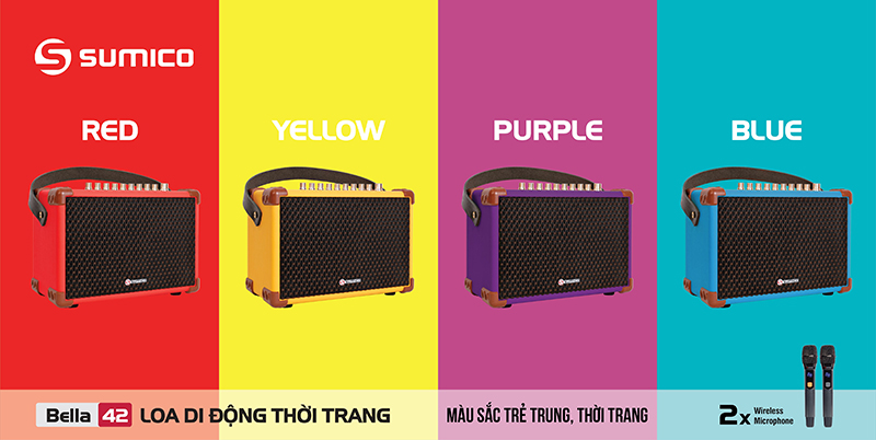 thiết kế của loa Sumico Bella 42