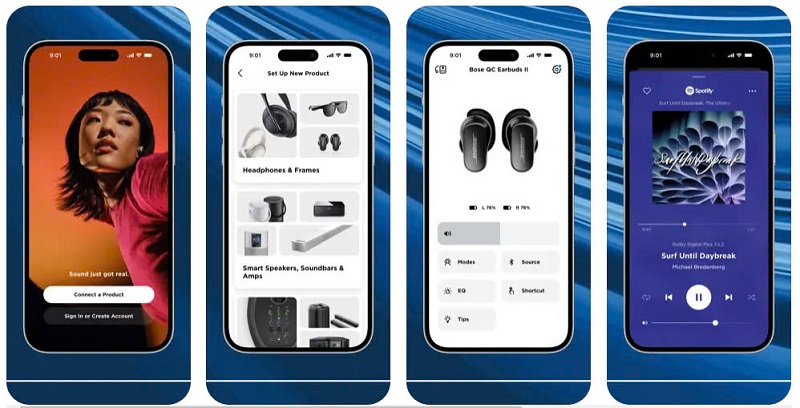 app điều khiển loa bose